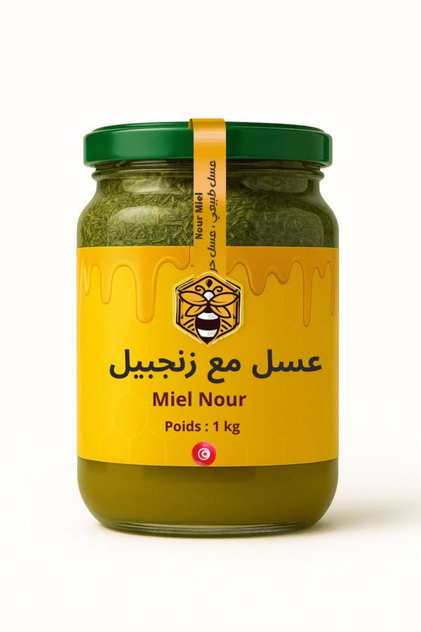 عسل مع الزّنجبيل